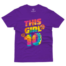 This girl is now 10 - Birthday t-shirt (Κοντομάνικο Παιδικό) This girl is now 10 - Birthday t-shirt (Κοντομάνικο Παιδικό)